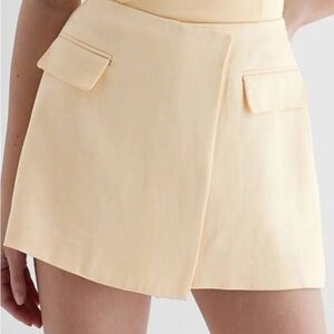 Express Butter Yellow Skort